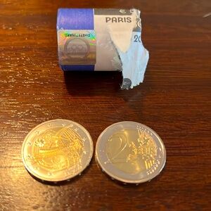 2 Euro Paris Olympics Coin - uncirculated